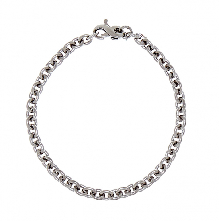 CU JEWELLERY Bear chain brace armband Silver 21 cm