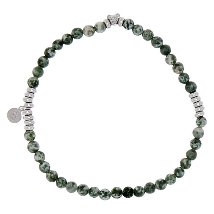 Product Image for CU JEWELLERY Bear elastic brace armband green Silver cm