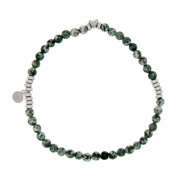 Product Image for CU JEWELLERY Bear elastic brace armband green Silver 21 cm