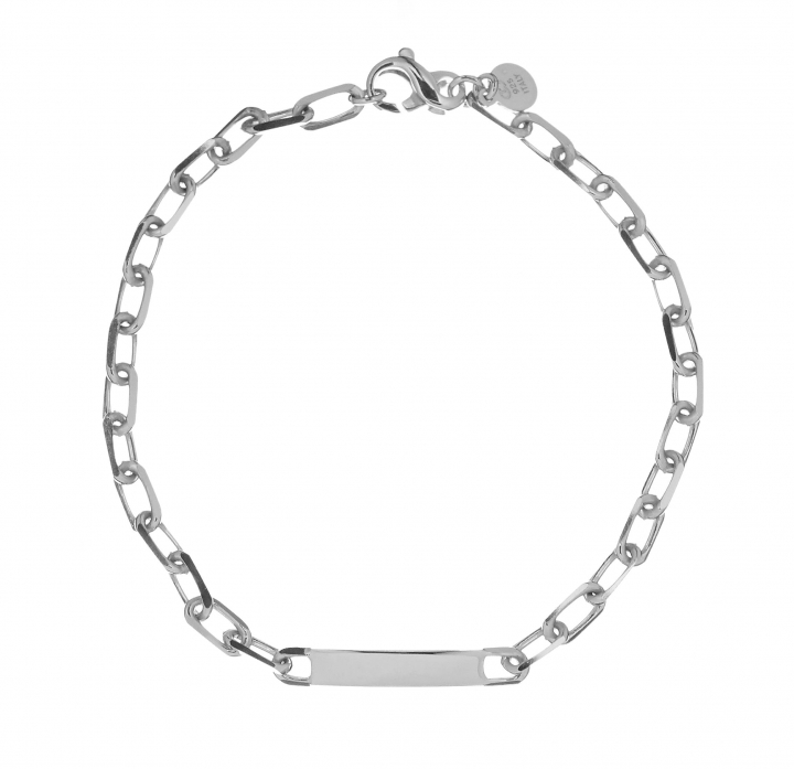 CU JEWELLERY Bear trace brace armband Silver 21 cm