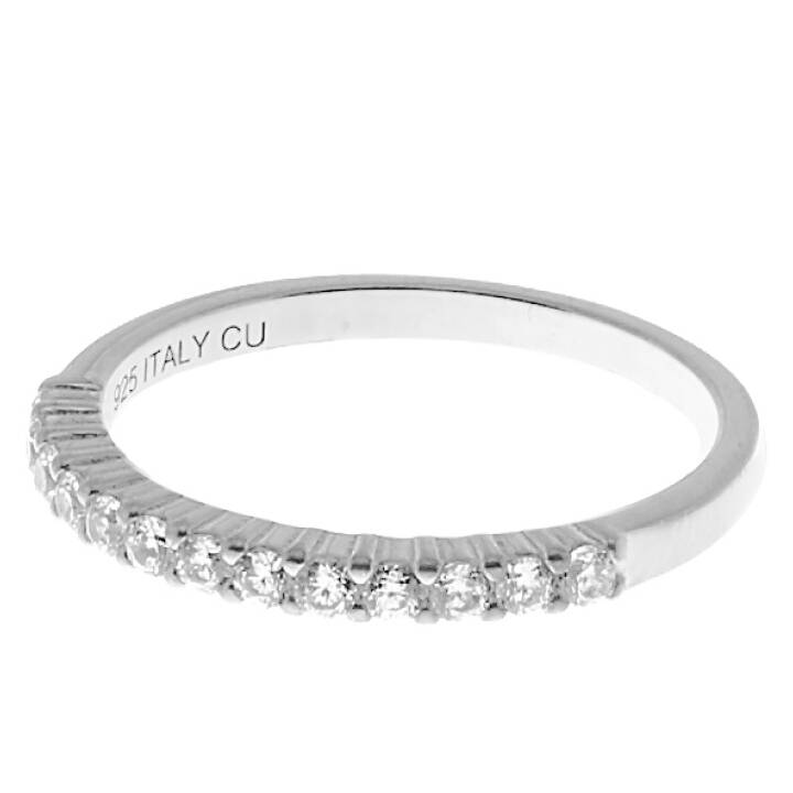 CU JEWELLERY Two stone ring Silver 16