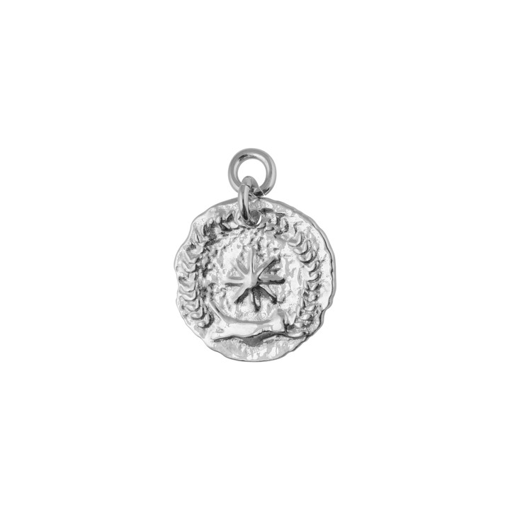 CU JEWELLERY Victory coin pendant Silver