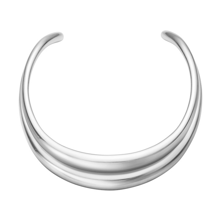 Georg Jensen CURVE NECKRING SILVER M