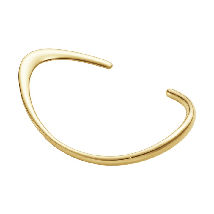 Georg Jensen OFFSPRING SLIM OPEN BANGLE guld S