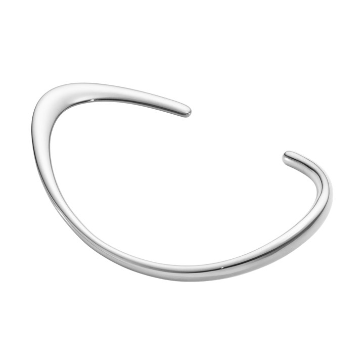 Georg Jensen OFFSPRING SLIM OPEN BANGLE SILVER S