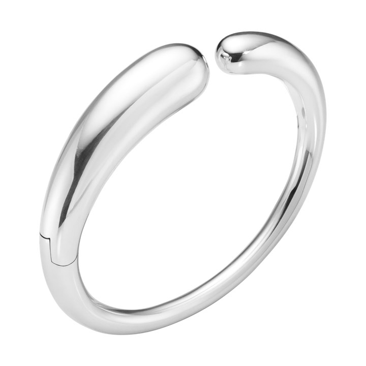 Georg Jensen MERCY HINGED BANGLE SILVER ML