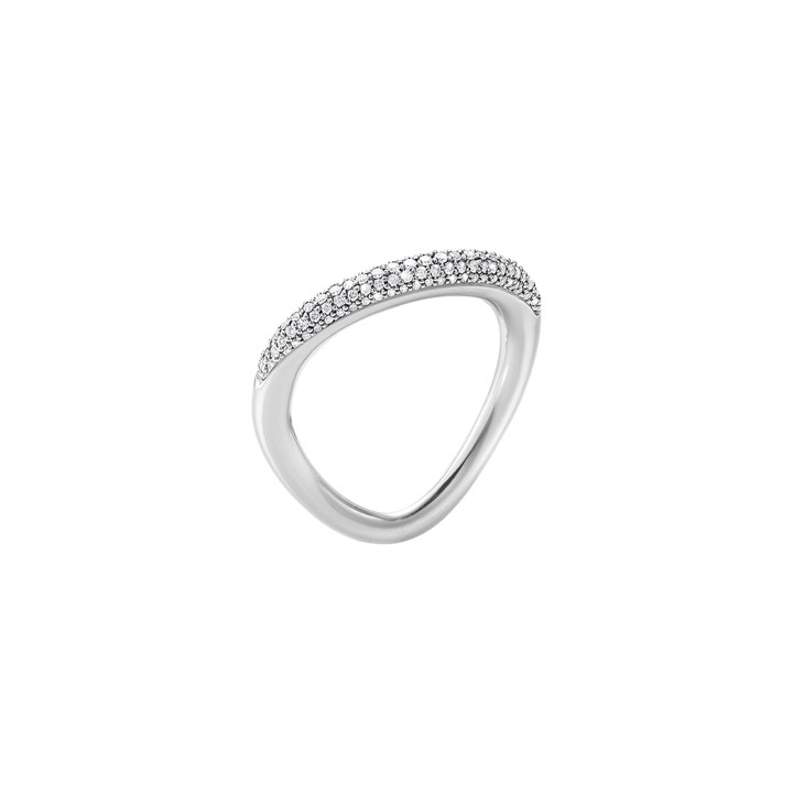 OFFSPRING Ring Diamant PAVÉ 0.29 ct Silver i gruppen Ringar / Diamantringar hos SCANDINAVIAN JEWELRY DESIGN (20000135)