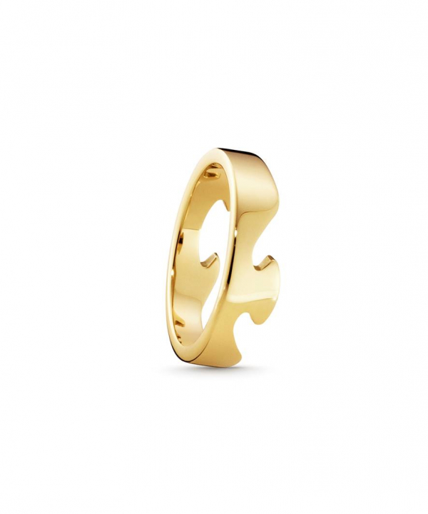 FUSION END Ring Guld i gruppen Ringar / Förlovning & vigselringar hos SCANDINAVIAN JEWELRY DESIGN (20000291)