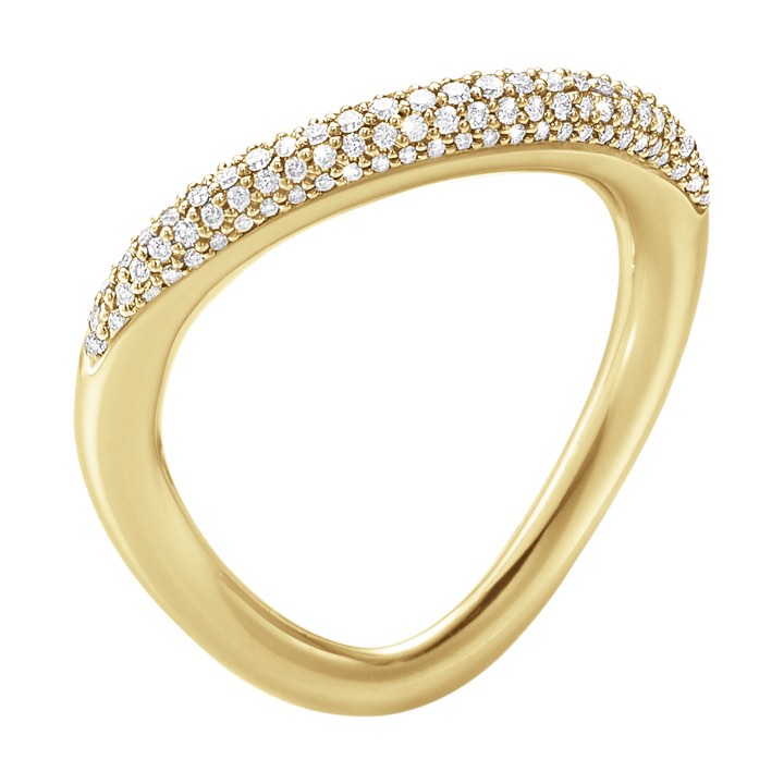 Georg Jensen OFFSPRING RING DIAMOND PAVÉ 0.35 58-59