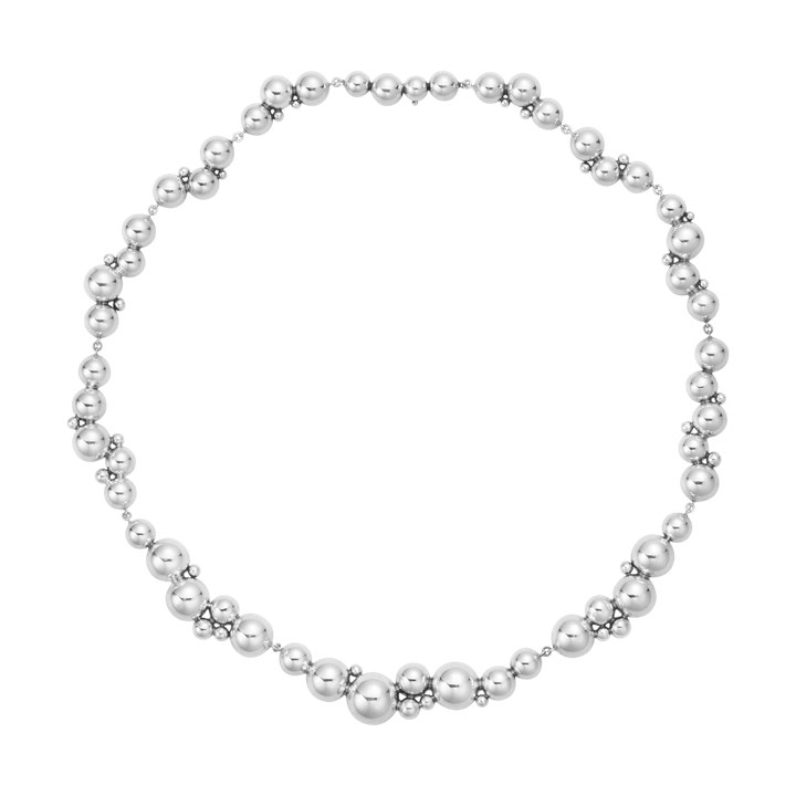 Georg Jensen MOONLIGHT GRAPES Halsband SILVER L