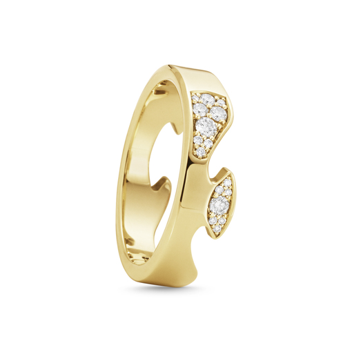 FUSION END Ring Diamant (Guld) i gruppen Ringar / Förlovning & vigselringar hos SCANDINAVIAN JEWELRY DESIGN (20001059)
