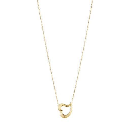 HEART PENDANT Hängsmycke/Halsband (Guld)