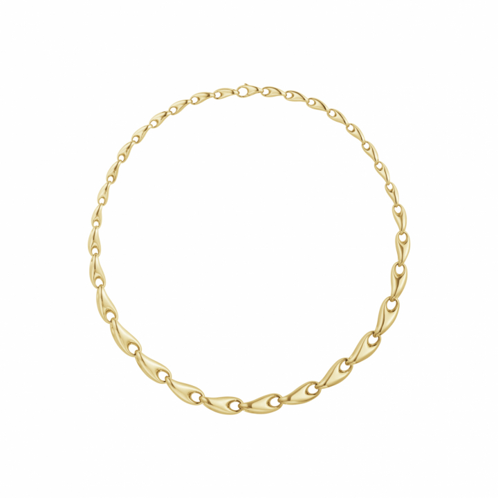 Georg Jensen REFLECT LARGE LINK Halsband Guld S