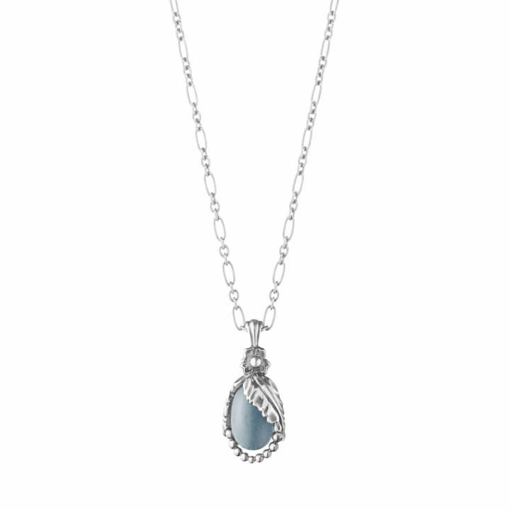 2023 HERITAGE PENDANT/Halsband Silver BLUE QUARTZ