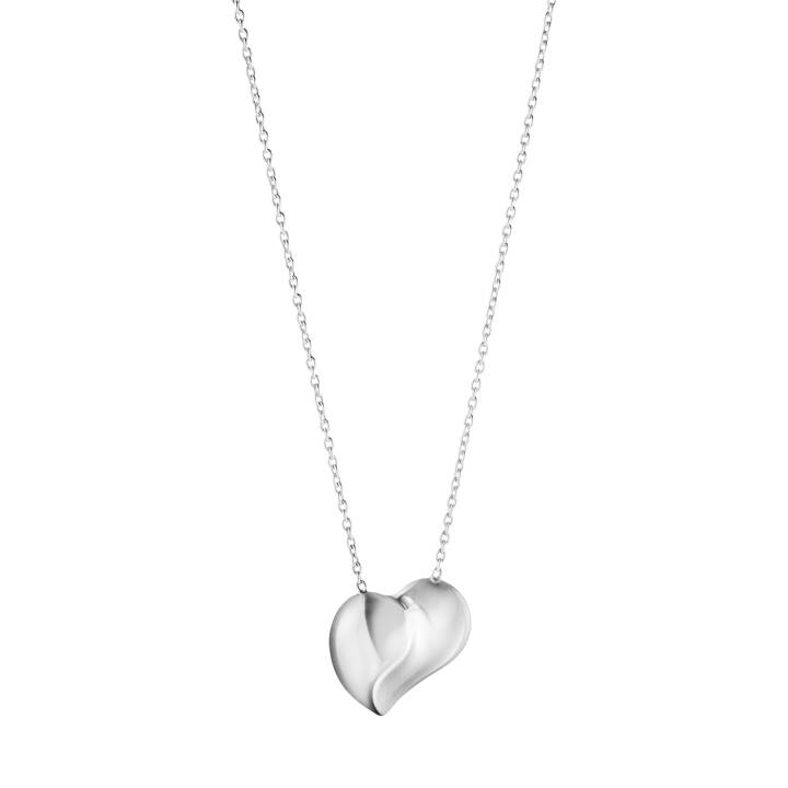 HEART Pendant/Halsband SILVER i gruppen Halsband hos SCANDINAVIAN JEWELRY DESIGN (20001294)