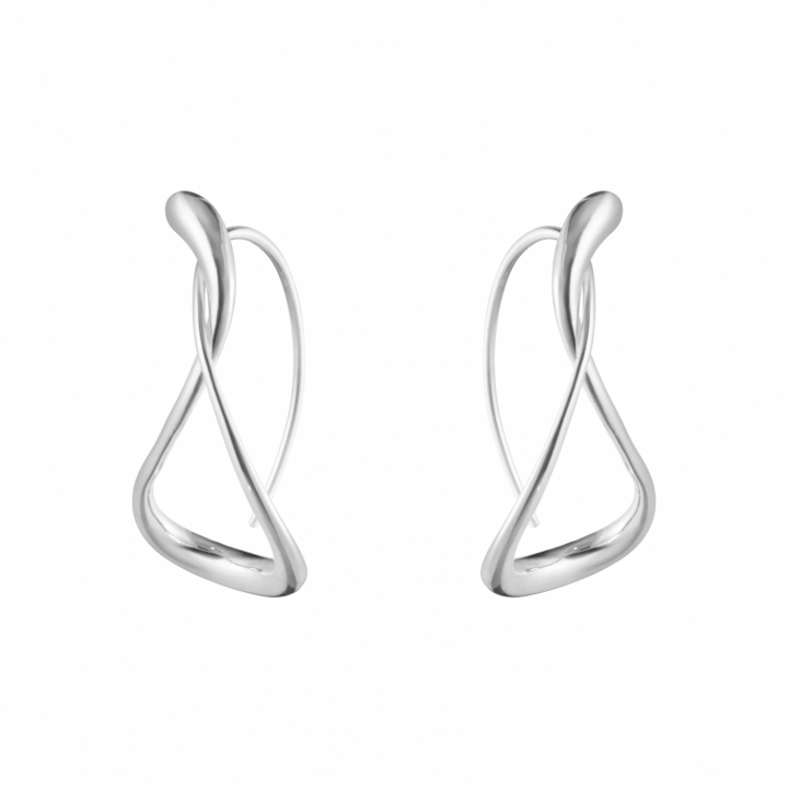 Georg Jensen MERCY LARGE EARHOOP SILVER