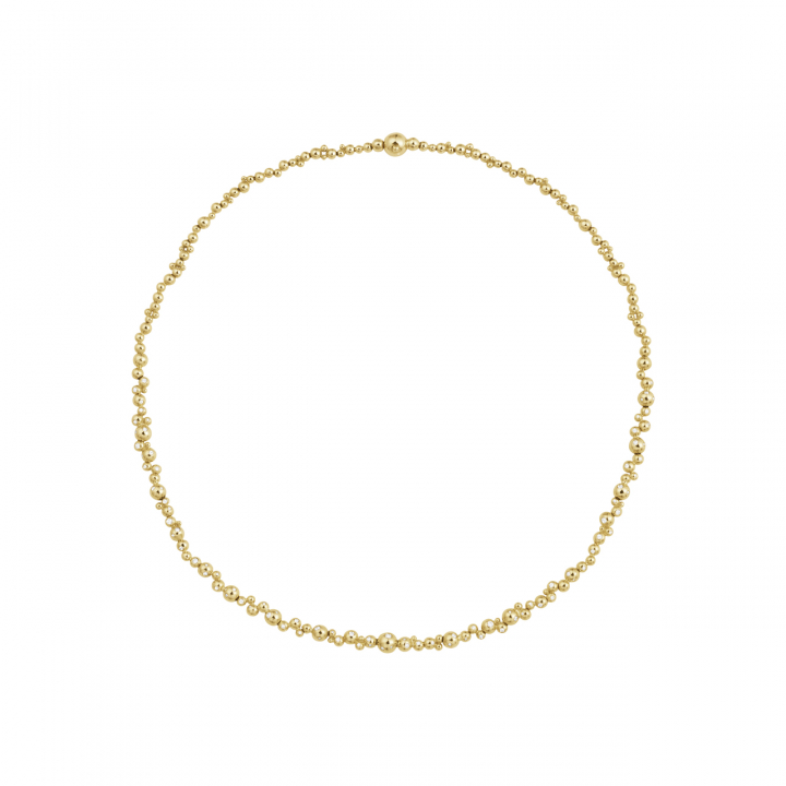 Georg Jensen GRAPE SLIM NECKLACE GULD 0.34 CT S