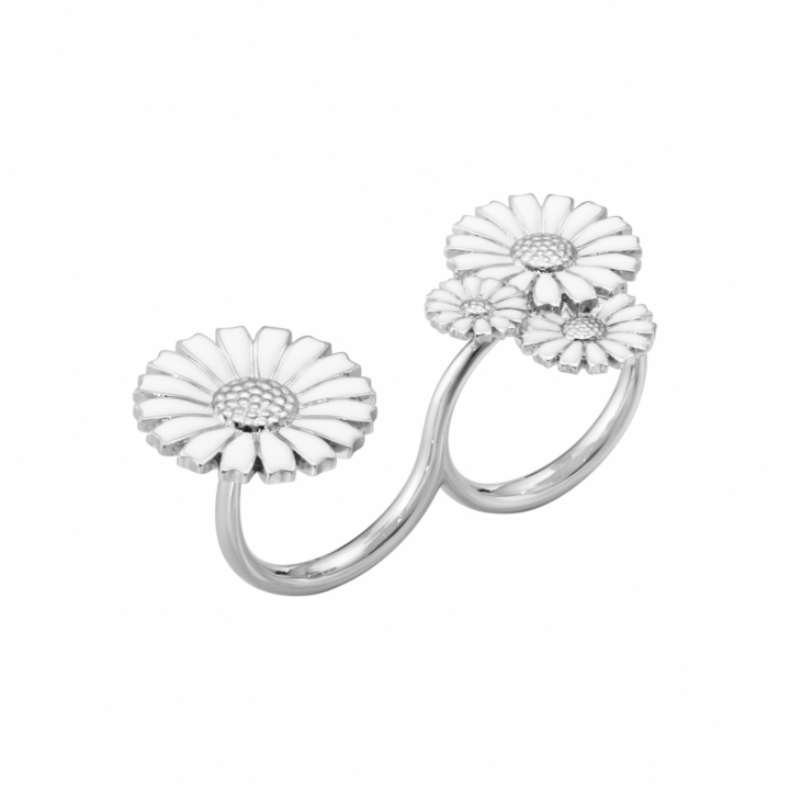 Georg Jensen DAISY L DB RING Silver 50-51