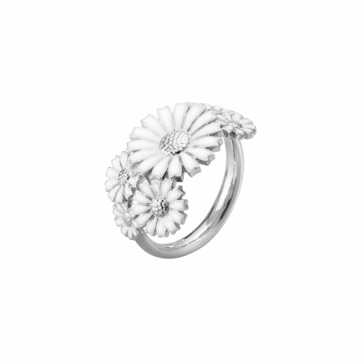 DAISY LAY RING Silver 50 i gruppen Ringar / Silverringar hos SCANDINAVIAN JEWELRY DESIGN (200015300050)