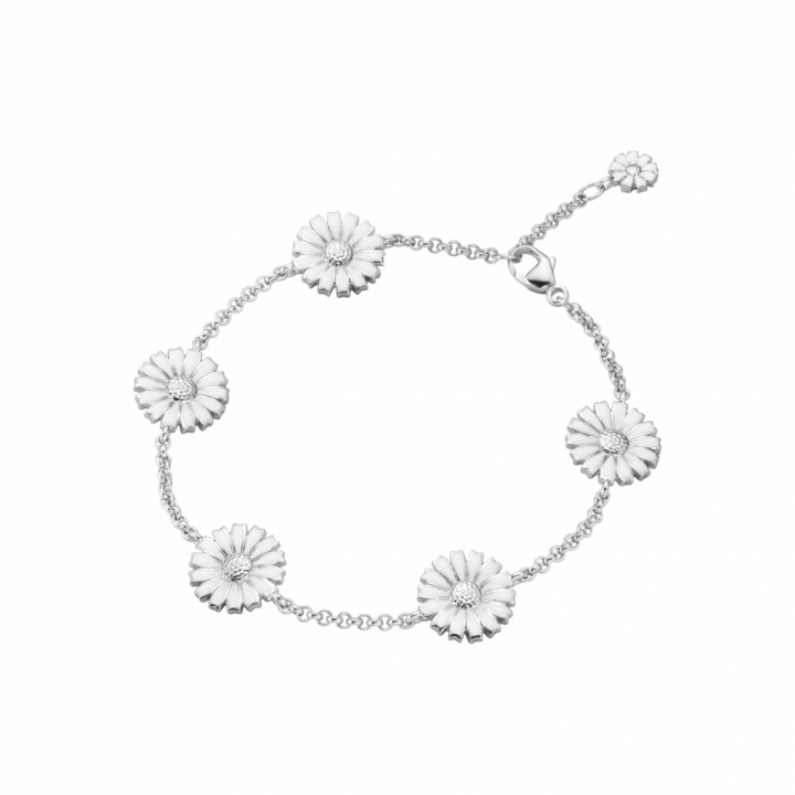 Georg Jensen DAISY BRACELET 24 Silver 5X11MM