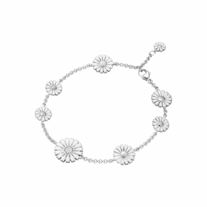 Georg Jensen DAISY BRACELET 24 550 WHITE