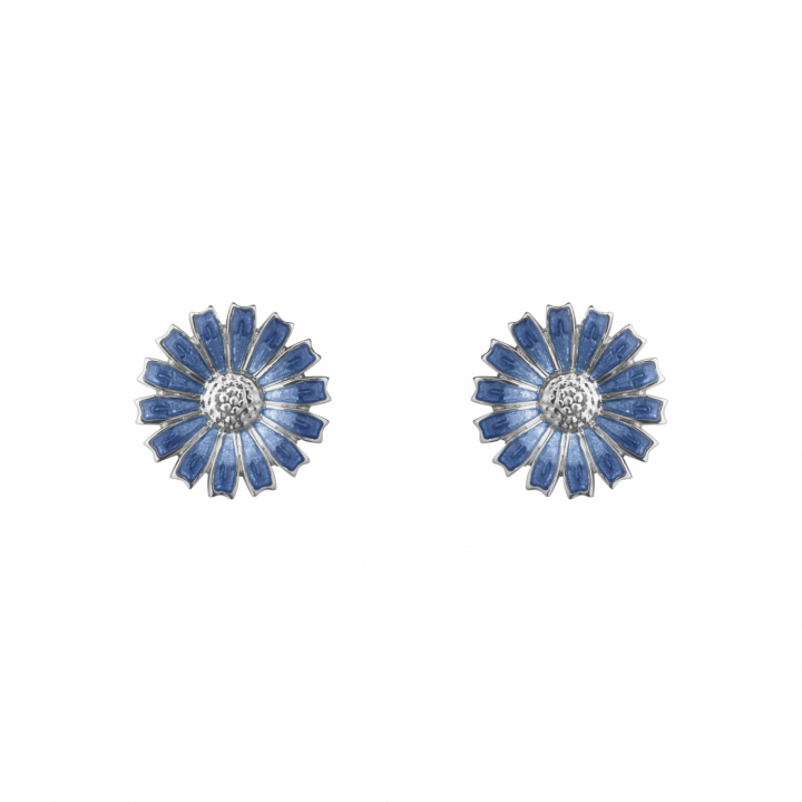 Georg Jensen DAISY EARSTUD BLUE 11MM