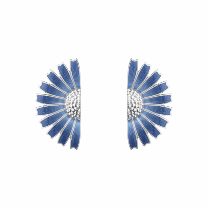 Georg Jensen DAISY HLF EAR SI RH BLUE 44MM