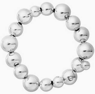 MOONLIGHT GRAPE  Armband Silver i gruppen Armband / Silverarmband hos SCANDINAVIAN JEWELRY DESIGN (20001824)