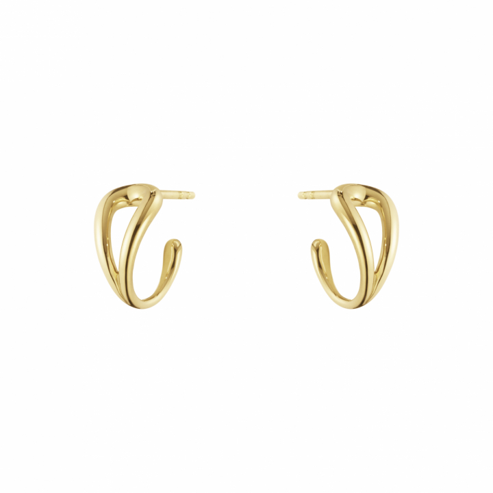 MERCY SWIRL Örhängen Guld i gruppen Örhängen / Guldörhängen hos SCANDINAVIAN JEWELRY DESIGN (20001834)
