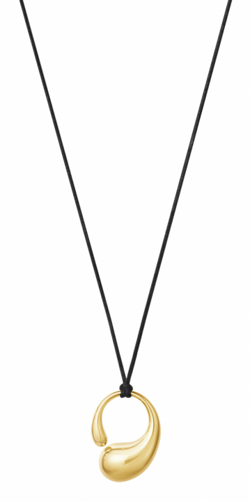 Mercy Halsband, mellan Guld/Svart i gruppen Halsband / Guldhalsband hos SCANDINAVIAN JEWELRY DESIGN (20001932)