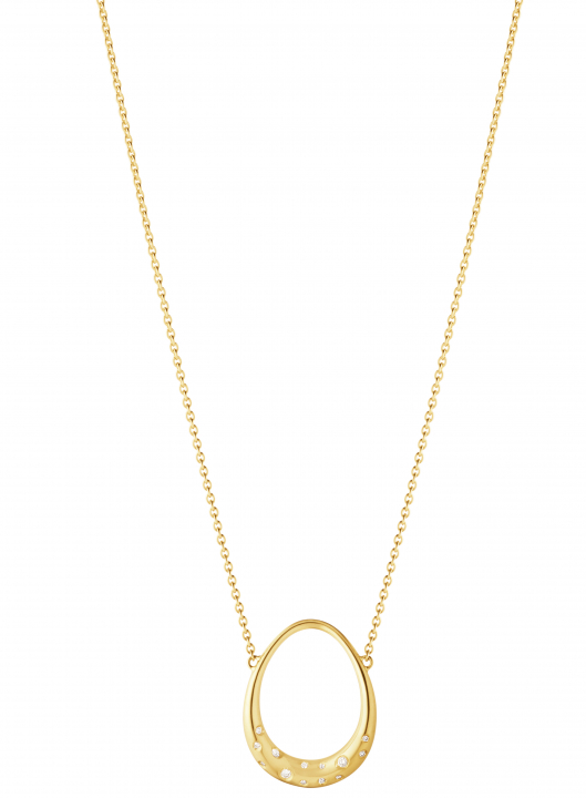 Offspring Halsband, litet 0,04ct Guld i gruppen Halsband / Diamanthalsband hos SCANDINAVIAN JEWELRY DESIGN (20001939)