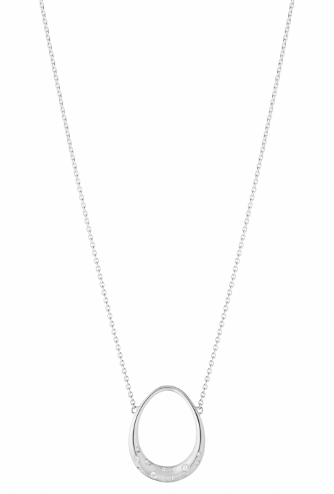 Offspring Halsband, litet 0,04ct Silver i gruppen Halsband / Diamanthalsband hos SCANDINAVIAN JEWELRY DESIGN (20001960)