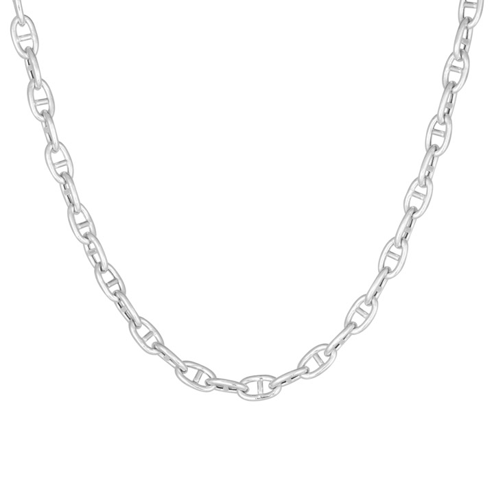 Victory chain halsband 45 cm Silver i gruppen Halsband / Silverhalsband hos SCANDINAVIAN JEWELRY DESIGN (2011070002)
