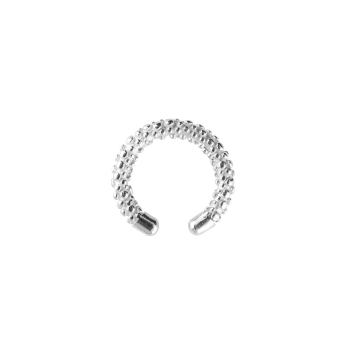 CU JEWELLERY Victory bubble cuff örhänge Silver