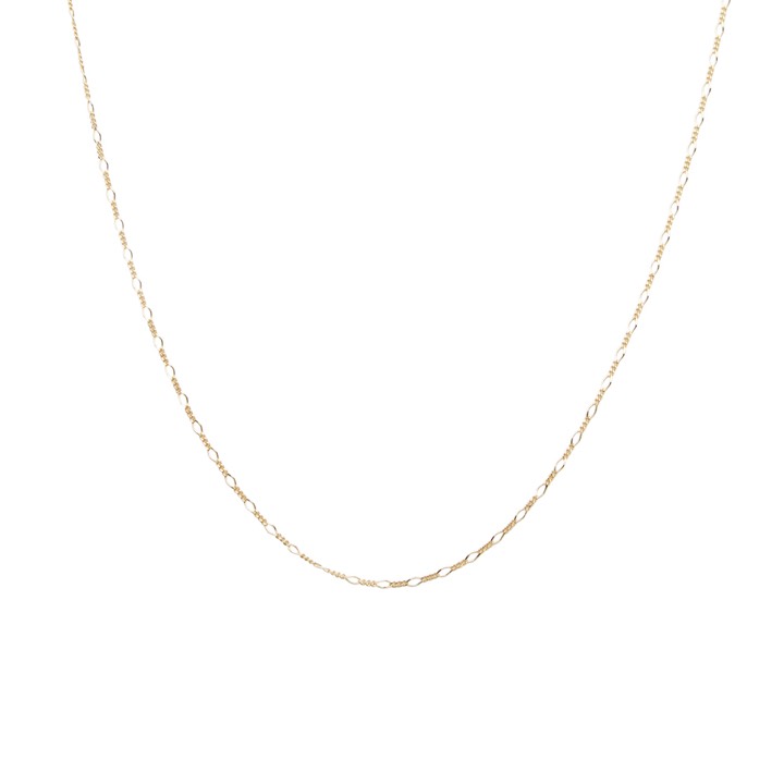 Figaro neck gold 60-65 cm i gruppen Halsband / Guldhalsband hos SCANDINAVIAN JEWELRY DESIGN (2214220002)