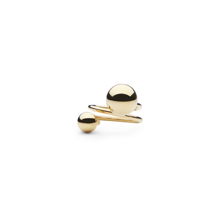 CU JEWELLERY Globe big ring gold 18,5