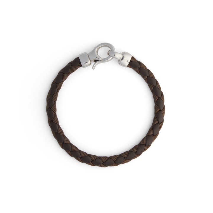 CU JEWELLERY Bear braided brace brown