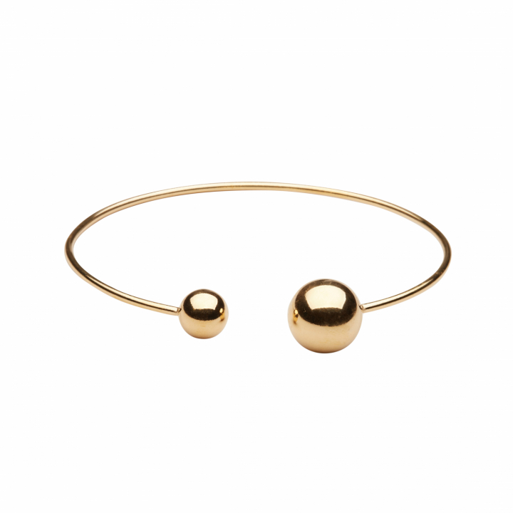 CU JEWELLERY Globe bangle armband Guld