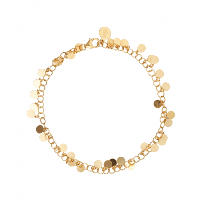 Petal armband Guld i gruppen Armband / Guldarmband hos SCANDINAVIAN JEWELRY DESIGN (2313320002)