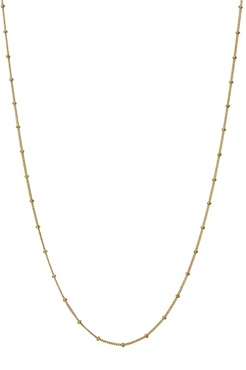 Nala Choker halsband (guld) 41 cm i gruppen Halsband / Guldhalsband hos SCANDINAVIAN JEWELRY DESIGN (2506a)