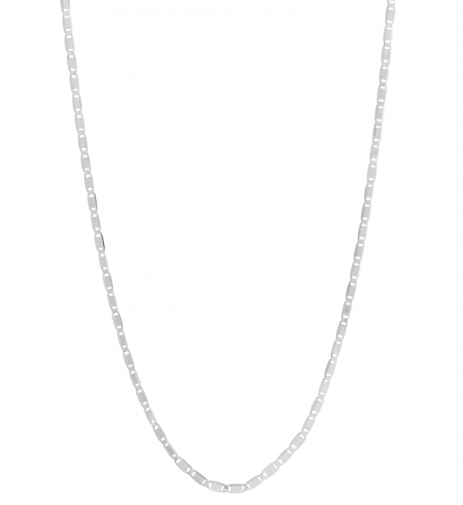 Karen 70 Adjustable Necklace Silver i gruppen Halsband / Silverhalsband hos SCANDINAVIAN JEWELRY DESIGN (300334)