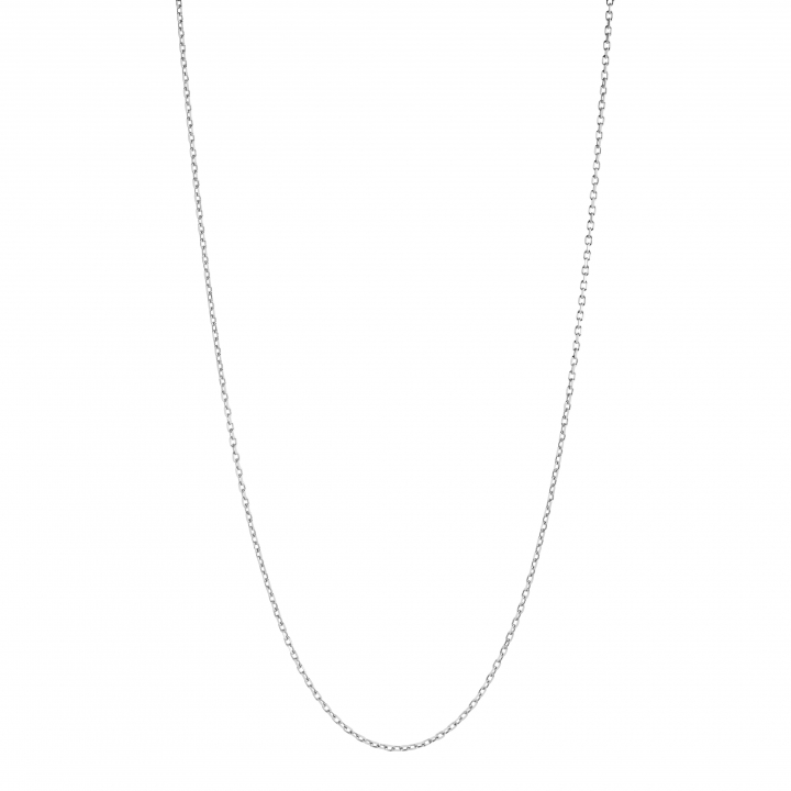 Chain 50 Adjustable Necklace 50 Silver (One) i gruppen Halsband / Silverhalsband hos SCANDINAVIAN JEWELRY DESIGN (300370AG-50)