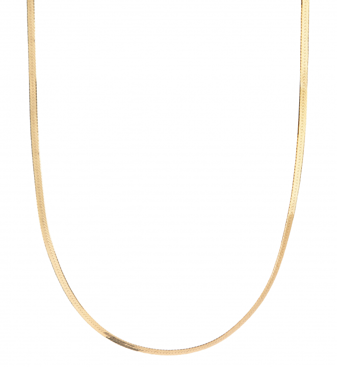 MARIA BLACK Mio Chain Goldplated Silver (One)