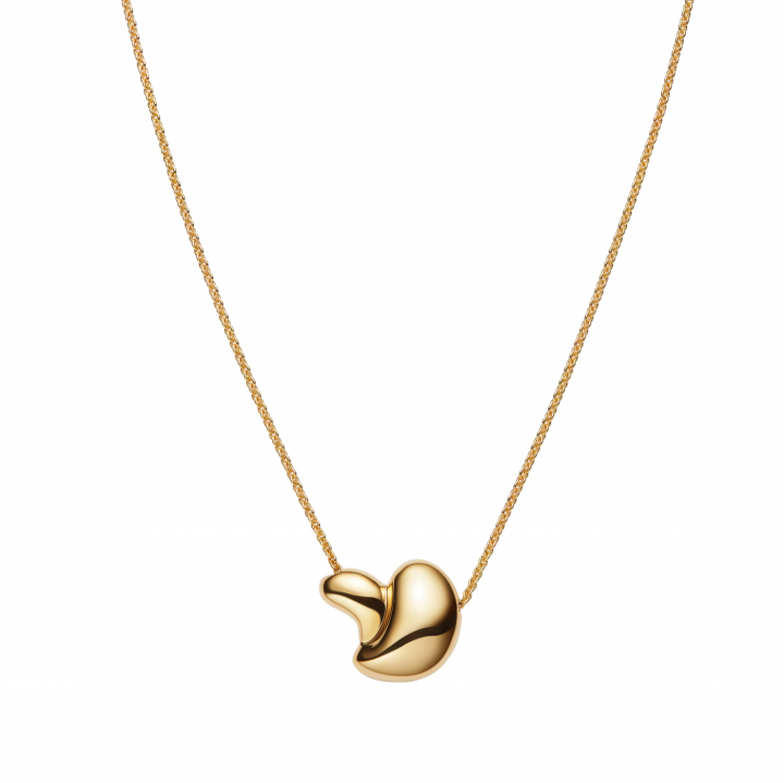 Sagene 55 Necklace Goldplated Silver i gruppen Halsband / Guldhalsband hos SCANDINAVIAN JEWELRY DESIGN (300521YG-55)