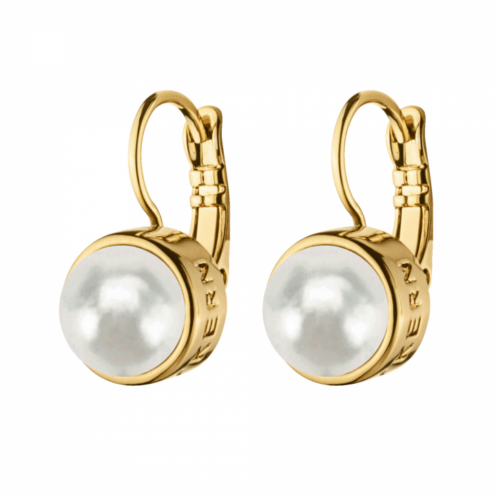 DYRBERG/KERN LULU Guld WHITE PEARL Örhänge