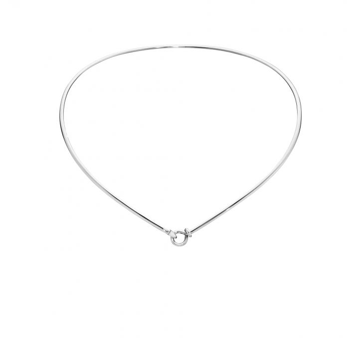 Georg Jensen VIVIANNA DEW DROP NECKRING Silver