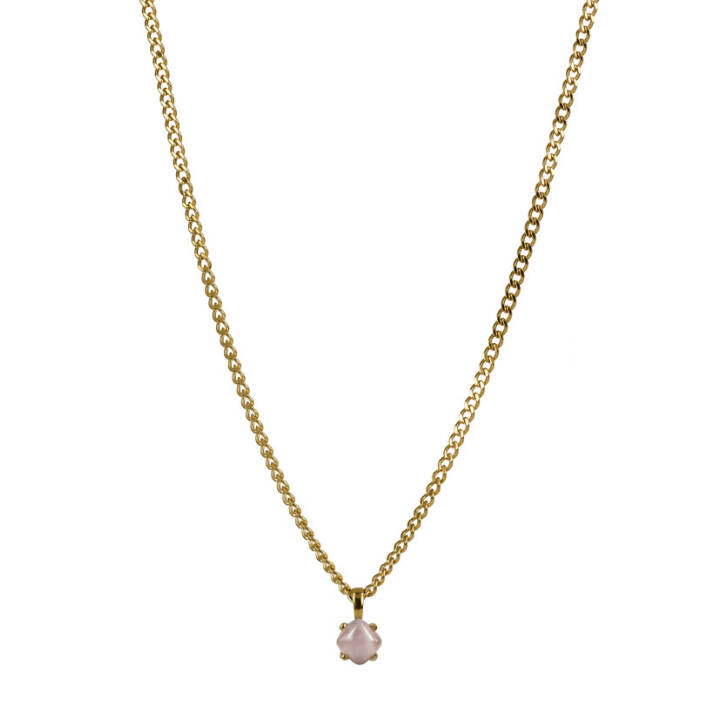 astrid&agnes VICTORIA halsband Guld/Rosa