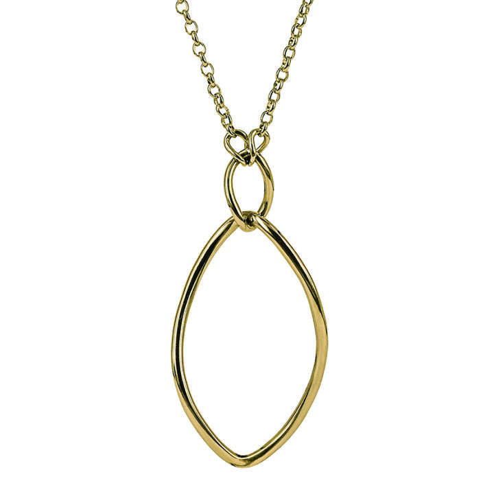 MILLA Long halsband Guld i gruppen Halsband / Guldhalsband hos SCANDINAVIAN JEWELRY DESIGN (359433)