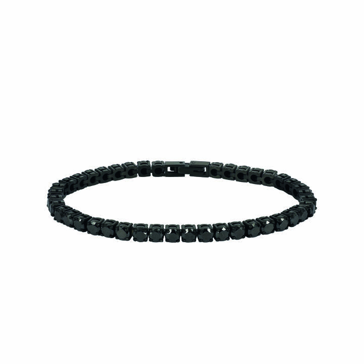 Product Image for astrid&agnes GLIMRA 4mm armband Svart/Svart