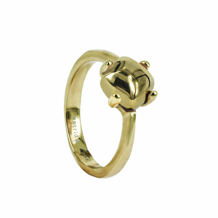 astrid&agnes VICTORIA Plain Guld ring S